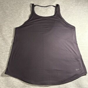 Nike Drifit Tank Gray Size Medium